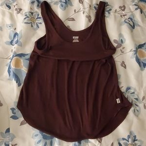 NWT Victoria's Secret PINK Plum Tank Top Large